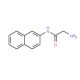 Glycine beta-naphthylamide (CAS 716-94-9) - chemical structure image