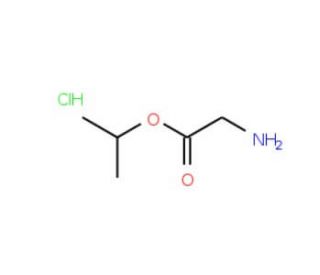 Glycine isopropyl ester hydrochloride (CAS 14019-62-6) - chemical structure image