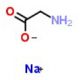 Glycine sodium salt anhydrous (CAS 6000-44-8) - chemical structure image