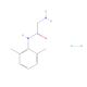 Glycinexylidide Hydrochloride - chemical structure image