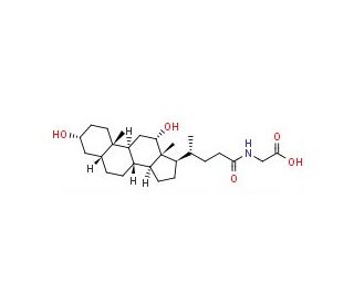 Glycodesoxycholic Acid (CAS 360-65-6) - chemical structure image