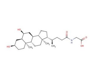 Glycohyodeoxycholic Acid - chemical structure image