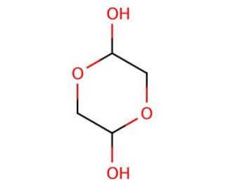 Glycolaldehyde dimer (CAS 23147-58-2) - chemical structure image