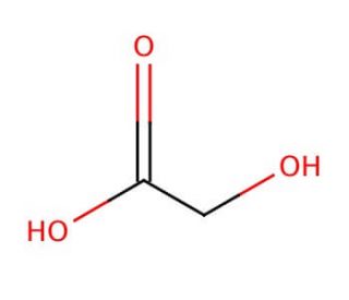 Glycolic acid solution (CAS 79-14-1) - chemical structure image
