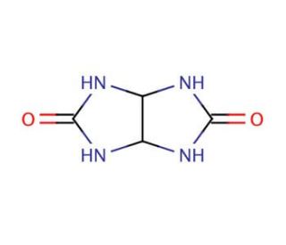 Glycoluril (CAS 496-46-8) - chemical structure image