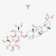 Glycyrrhizin Acid Ammonium Salt (CAS 53956-04-0) - chemical structure image