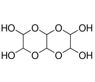 Glyoxal trimer dihydrate (CAS 4405-13-4) - chemical structure image