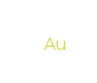 Gold (CAS 7440-57-5) - chemical structure image