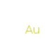 Gold (CAS 7440-57-5) - chemical structure image