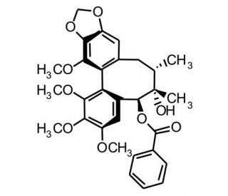 Gomisin C (CAS 58546-56-8) - chemical structure image