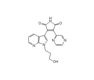 GSK-3&beta; Inhibitor XI (CAS 626604-39-5) - chemical structure image