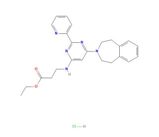 GSK-J4 Hydrochloride (CAS 1797983-09-5) - chemical structure image