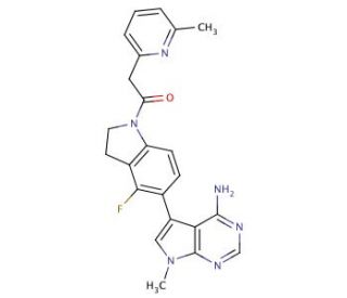 GSK2656157 (CAS 1337532-29-2) - chemical structure image