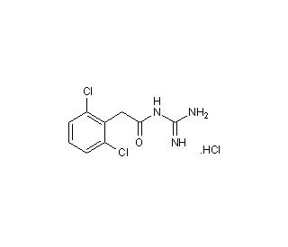 Guanfacine hydrochloride (CAS 29110-48-3) - chemical structure image