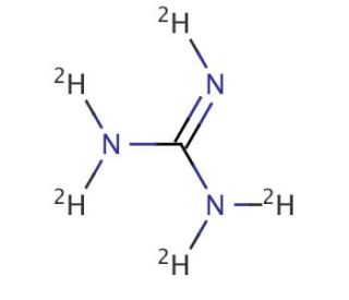 Guanidine-d5 deuteriochloride (CAS 108694-93-5) - chemical structure image