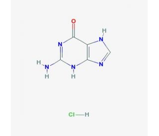Guanine hydrochloride (CAS 635-39-2) - chemical structure image
