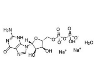 Guanosine 5&prime;-diphosphate (GDP) (CAS 146-91-8) - chemical structure image