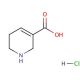 Guvacine hydrochloride (CAS 6027-91-4) - chemical structure image