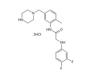 GW 791343 hydrochloride (CAS 309712-55-8) - chemical structure image