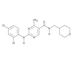 GW 842166X (CAS 666260-75-9) - chemical structure image