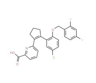 GW 848687X (CAS 612831-24-0) - chemical structure image
