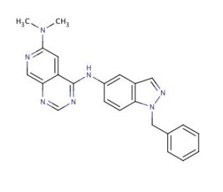 GW2974 (CAS 202272-68-2) - chemical structure image