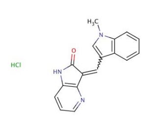 GW441756 hydrochloride (CAS 504433-24-3 (free base)) - chemical structure image