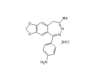 GYKI 52466 hydrochloride (CAS 102771-26-6) - chemical structure image