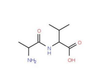 H-Ala-Val-OH (CAS 3303-45-5) - chemical structure image