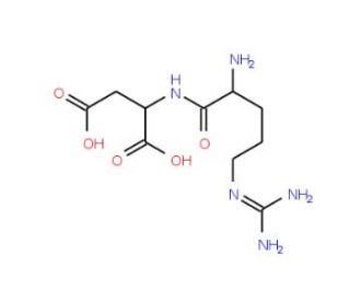 H-Arg-Asp-OH (CAS 15706-88-4) - chemical structure image