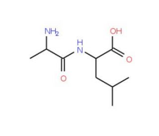 H-D-Ala-D-Leu-OH (CAS 67392-69-2) - chemical structure image