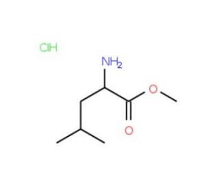 H-D-Leu-OMe hydrochloride (CAS 5845-53-4) - chemical structure image