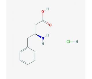 H-L-beta-HPhe-OH*HCl (CAS 138165-77-2) - chemical structure image