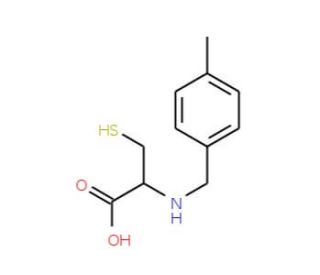 H-L-Cys(MBzl)-OH (CAS 42294-52-0) - chemical structure image