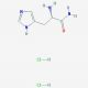 H-L-His-NH2 Dihydrochloride (CAS 71666-95-0) - chemical structure image