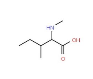 H-L-MeIle-OH (CAS 4125-98-8) - chemical structure image