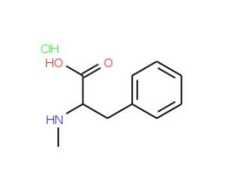 H-L-MePhe-OH hydrochloride (CAS 2566-30-5) - chemical structure image