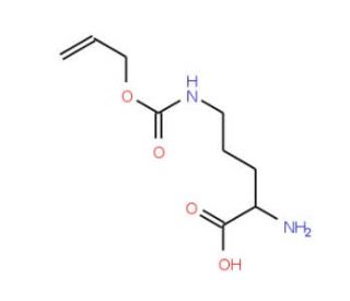 H-L-Orn(Aloc)-OH (CAS 147290-10-6) - chemical structure image