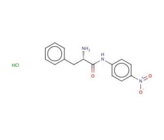 H-L-Phe-pNA*HCl (CAS 2360-97-6) - chemical structure image