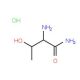 H-L-Thr-NH2*HCl (CAS 33209-01-7) - chemical structure image