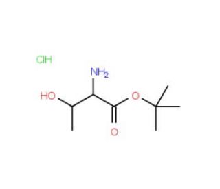 H-L-Thr-OtBu*HCl (CAS 69320-90-7) - chemical structure image
