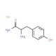 H-L-Tyr-NH2 Hydrochloride (CAS 53559-18-5) - chemical structure image