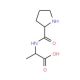 H-Pro-Ala-OH (CAS 6422-36-2) - chemical structure image