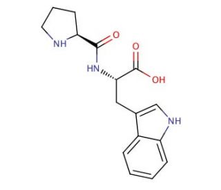 H-Pro-Trp-OH (CAS 35310-39-5) - chemical structure image