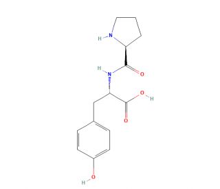 H-Pro-Tyr-OH (CAS 19786-36-8) - chemical structure image