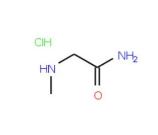 H-Sar-NH2*HCl (CAS 5325-64-4) - chemical structure image