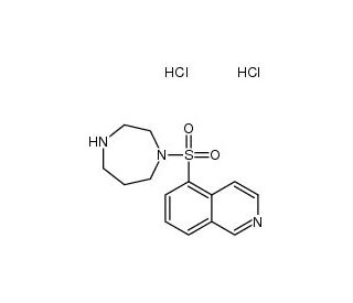 HA-1077 dihydrochloride (CAS 203911-27-7) - chemical structure image