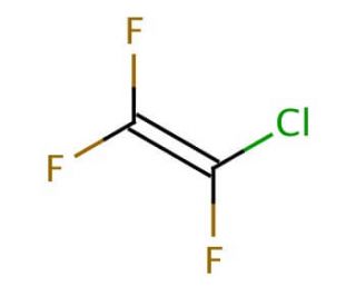 Halocarbon oil 27 (CAS 9002-83-9) - chemical structure image