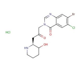 Halofuginone Hydrochloride (CAS 1217623-74-9) - chemical structure image