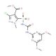 Halosulfuron-methyl (CAS 100784-20-1) - chemical structure image
